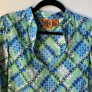 Tory Burch Tunic Blouse with Sequins